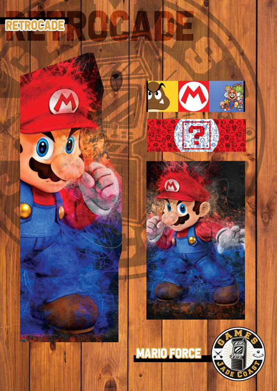 Borne Arcade MARIO FORCE XL