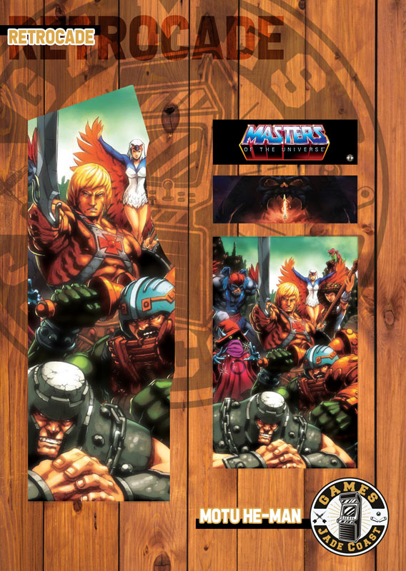 Borne Arcade MOTU HE-MAN XL
