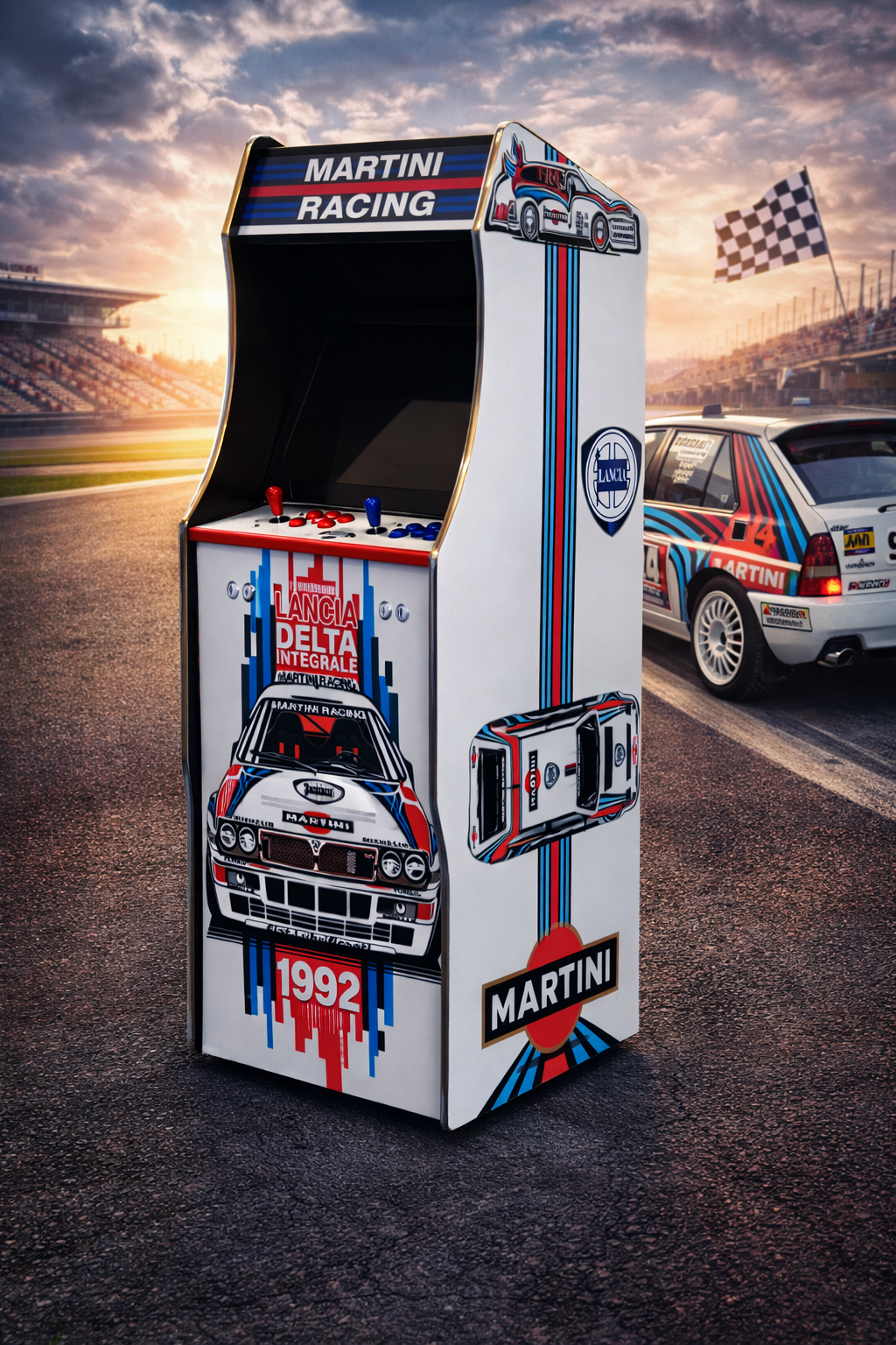 Borne Arcade Martini Racing