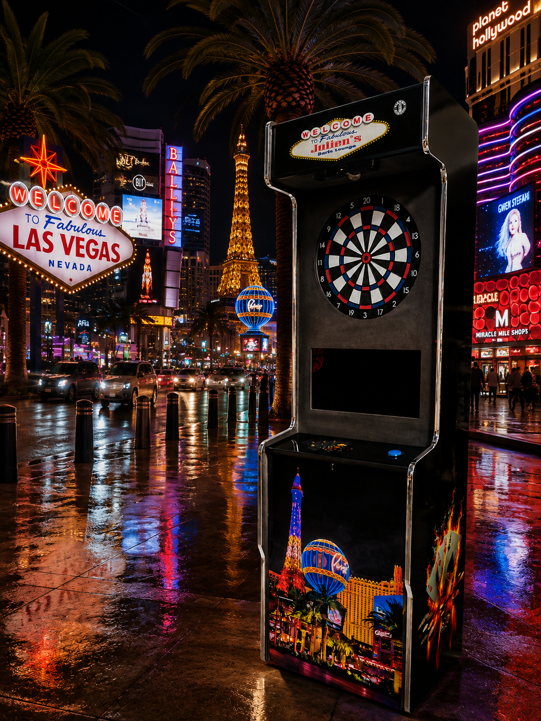 Borne Flechette Las Vegas Design