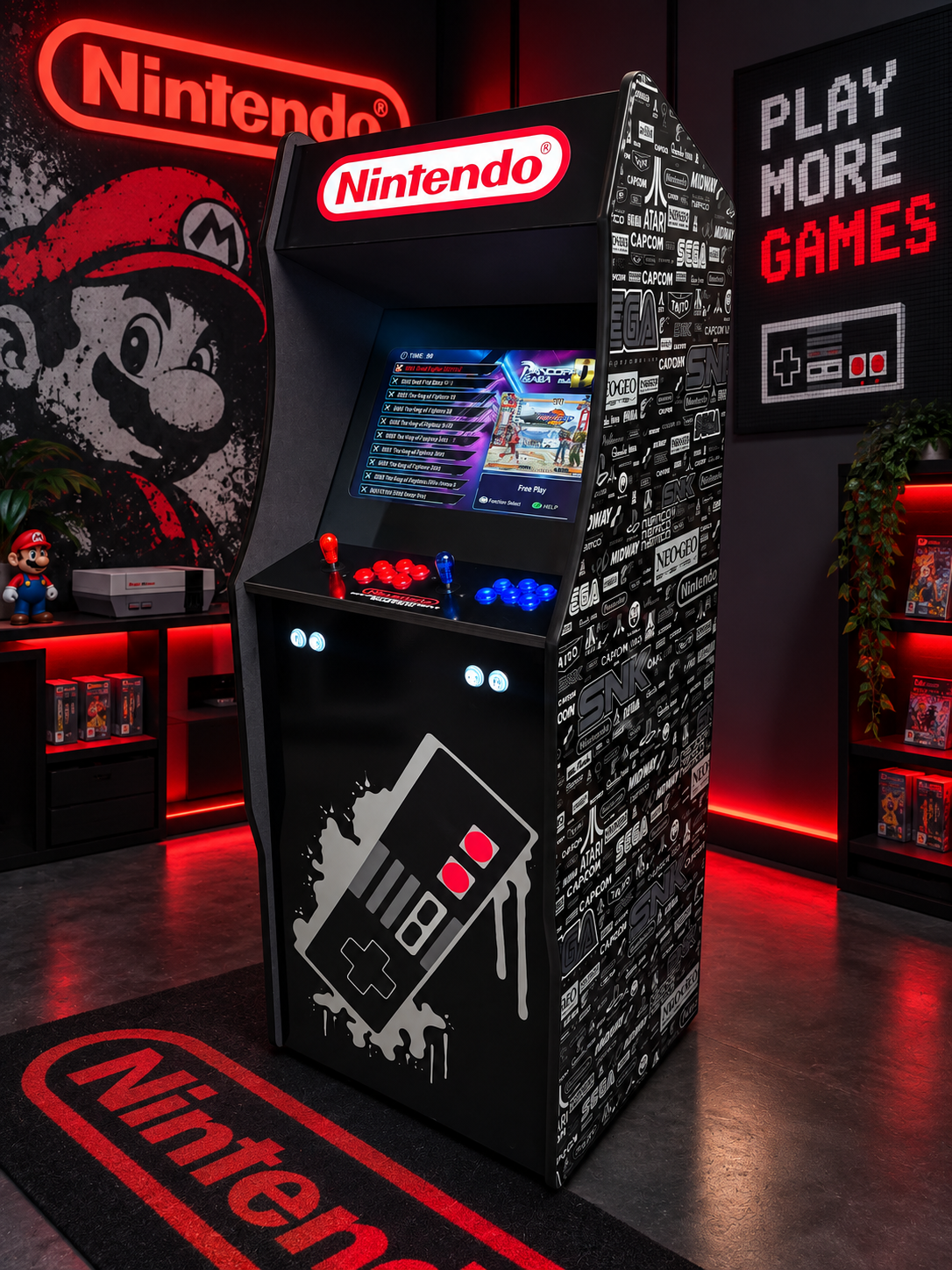 Borne Arcade Nintendo Design